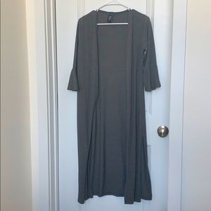 Long sweater cover up